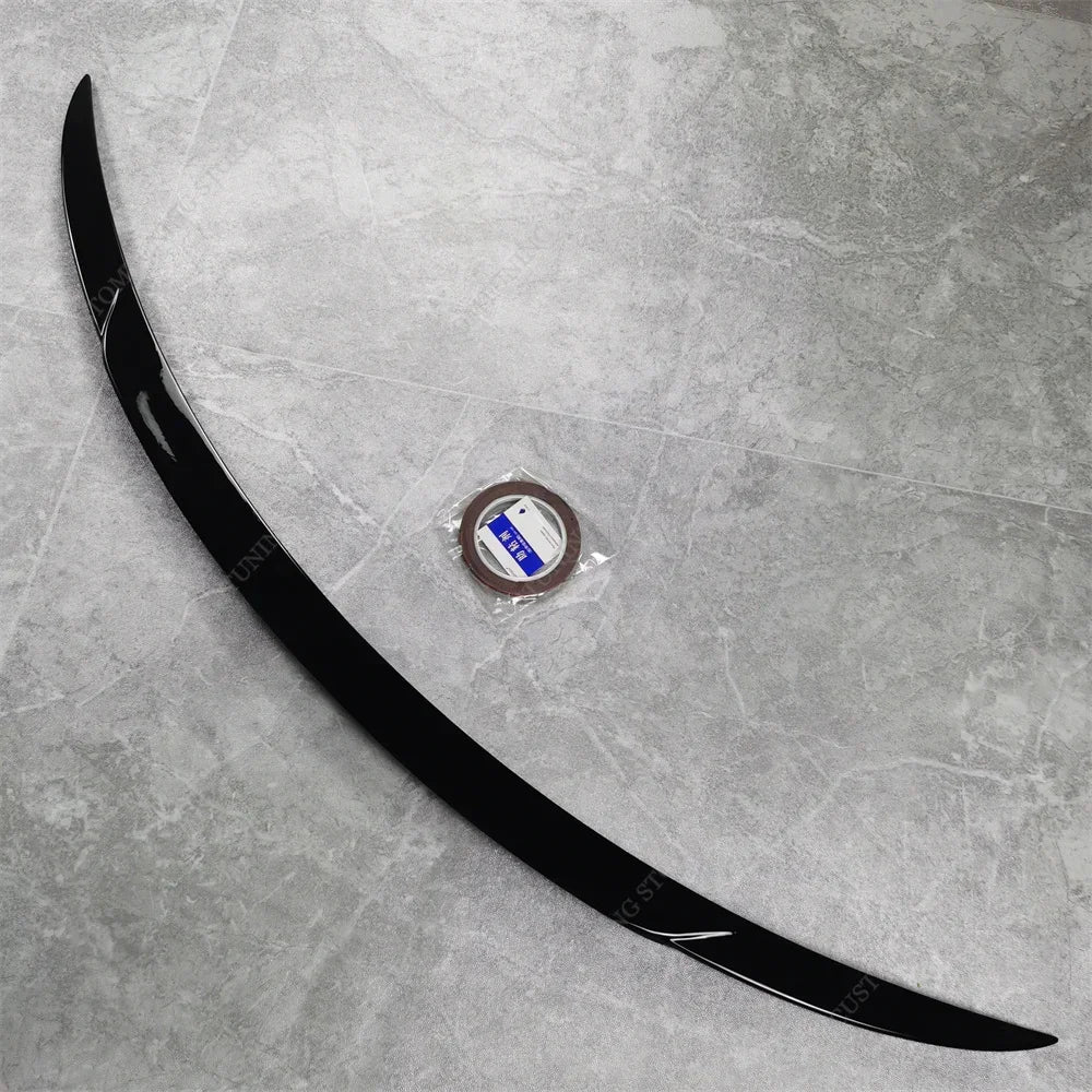 For Mercedes W213 B Style Rear Spoiler Wing E-Class E200 E300 E350 E400 E450 Rear Trunk Spoiler Caps 2020-2023 Bodykits Tuning