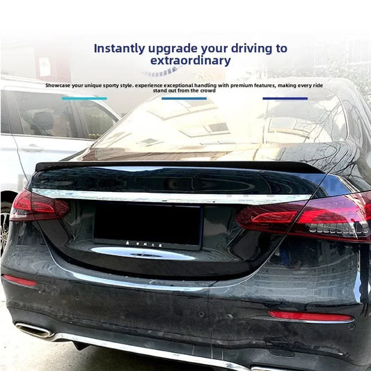For Mercedes E Class W213 E260 E300 E63S 2016 2023 Rear Spoiler Roof Wing Aerodynamic Lip Styling Upgrade Premium Quality Durabl