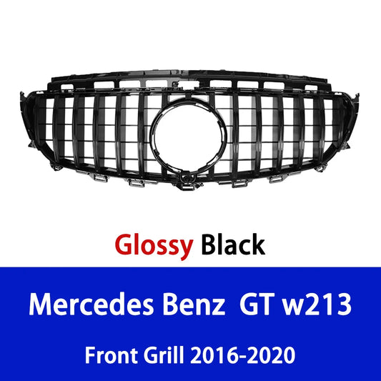 Exclusive for Mercedes W213 Mercedes E-Class GT 2016-2020 racing bumper grille grill modification accessories