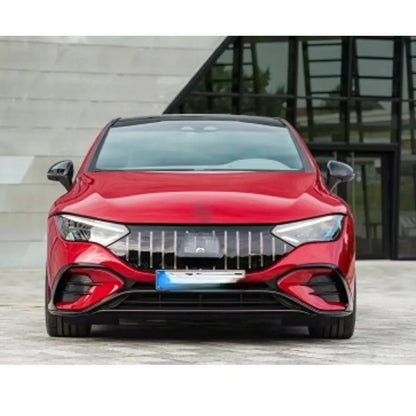 For Mercedes-Benz EQE 2022-2024 V295 W350 EQE350 EQE450 EQE500 Front Bumper Grille Mesh GT Sport Style ABS Replacement