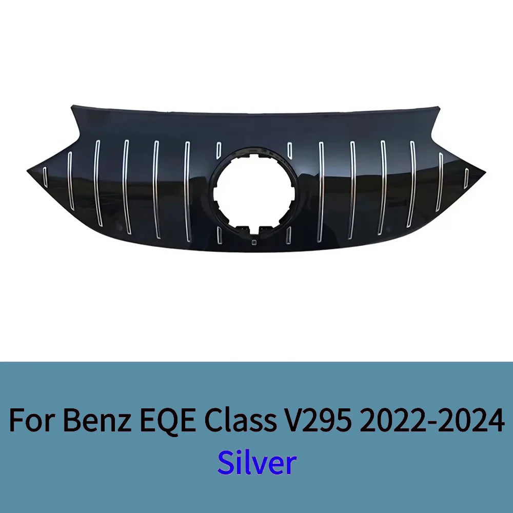 For Mercedes-Benz EQE 2022-2024 V295 W350 EQE350 EQE450 EQE500 Front Bumper Grille Mesh GT Sport Style ABS Replacement