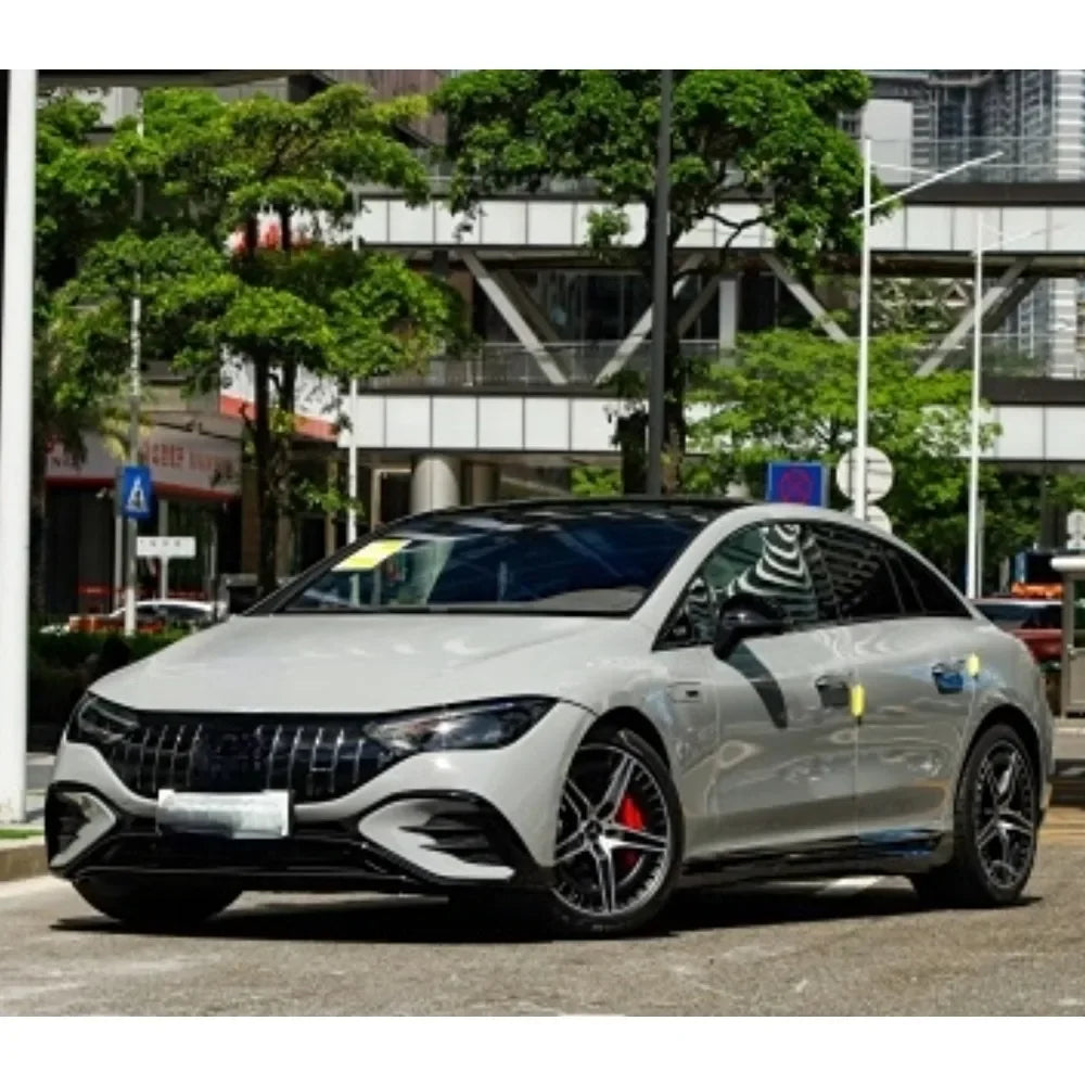 For Mercedes-Benz EQE 2022-2024 V295 W350 EQE350 EQE450 EQE500 Front Bumper Grille Mesh GT Sport Style ABS Replacement