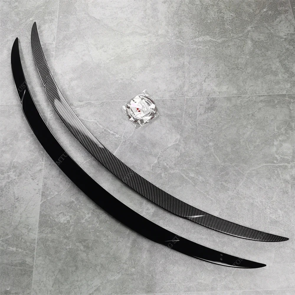 For Mercedes W213 B Style Rear Spoiler Wing E-Class E200 E300 E350 E400 E450 Rear Trunk Spoiler Caps 2020-2023 Bodykits Tuning