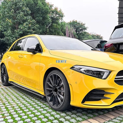 For Mercedes-Benz A Class W176 2013-2018 Car Door Side Skirt Edge Body Trim Protector Decoration Accessories Exterior Sticker