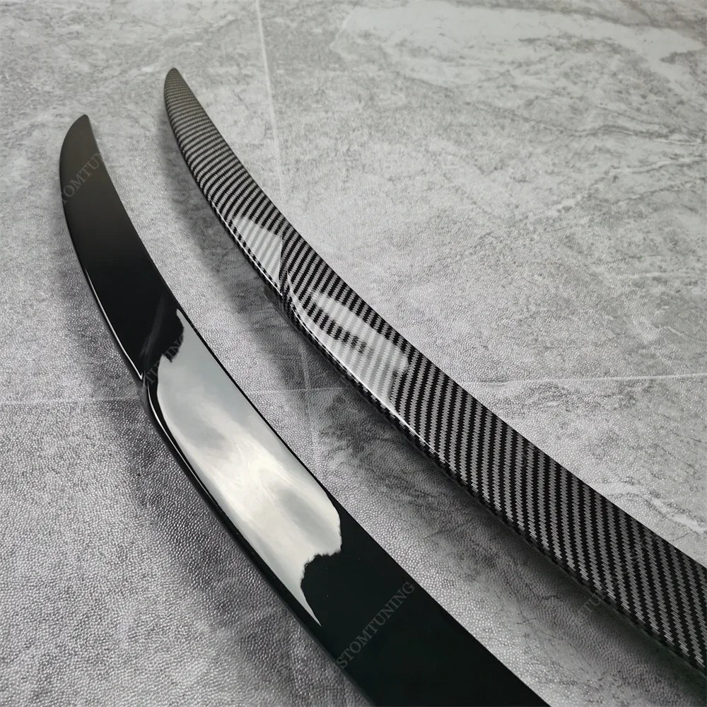 For Mercedes W213 B Style Rear Spoiler Wing E-Class E200 E300 E350 E400 E450 Rear Trunk Spoiler Caps 2020-2023 Bodykits Tuning